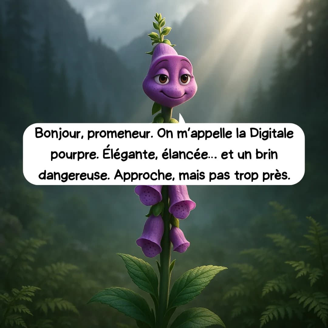 Digital pourpre